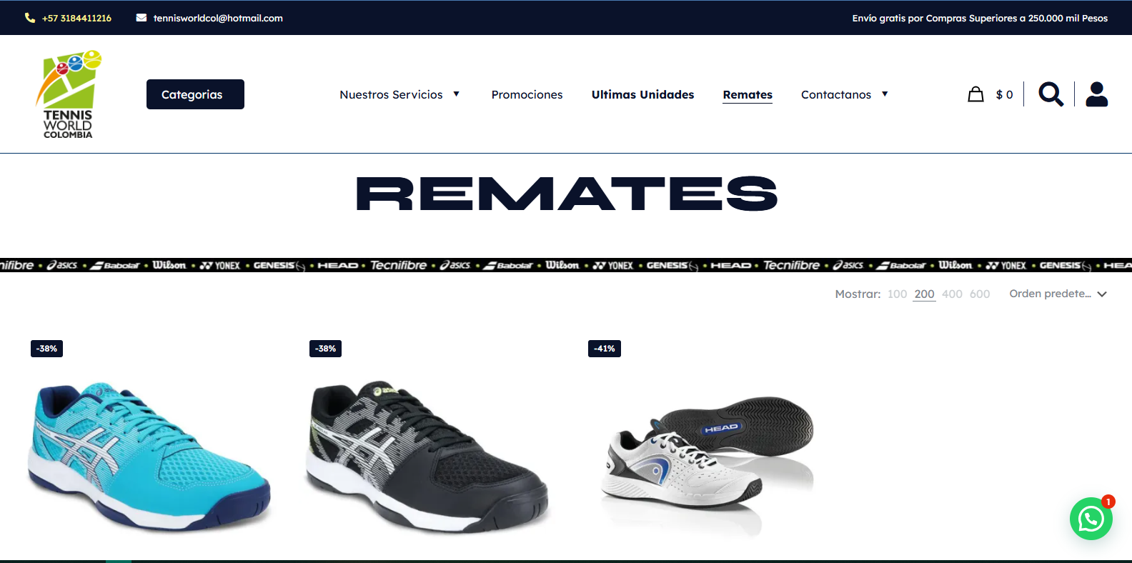 Proyecto Tenis World